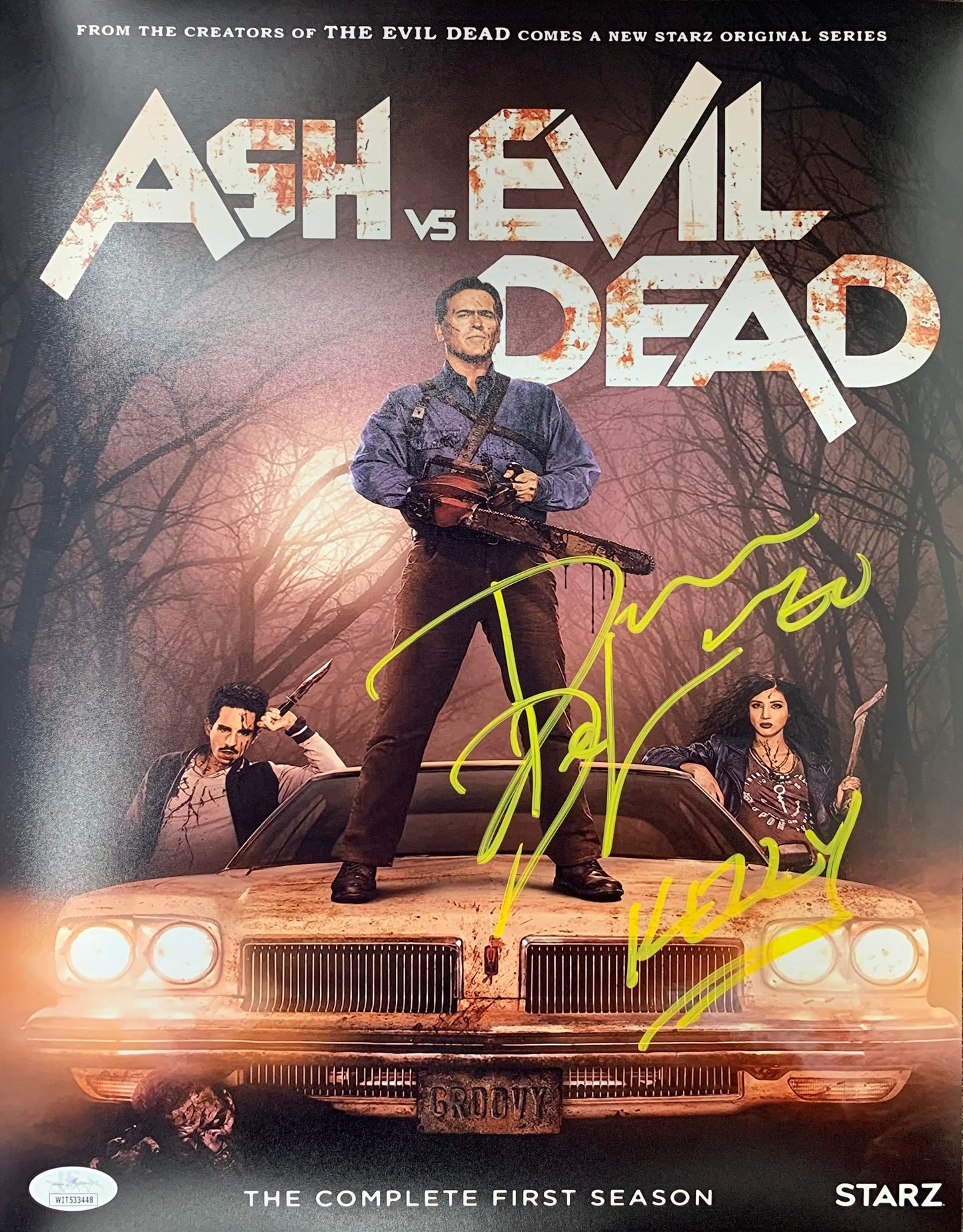 Dana DeLorenzo autographed signed inscribed 11x14 photo JSA COA Ash vs Evil Dead Kelly