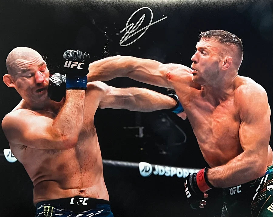 Dricus Du Plessis Signed 16x20 UFC Photo - JSA