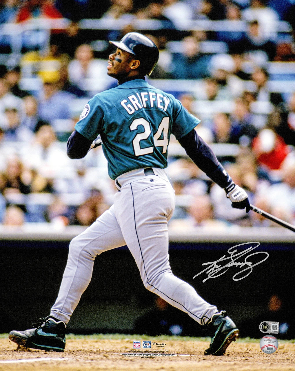 Ken Griffey Jr. Signed Seattle Mariners 16x20 Photo — Beckett Authenticated