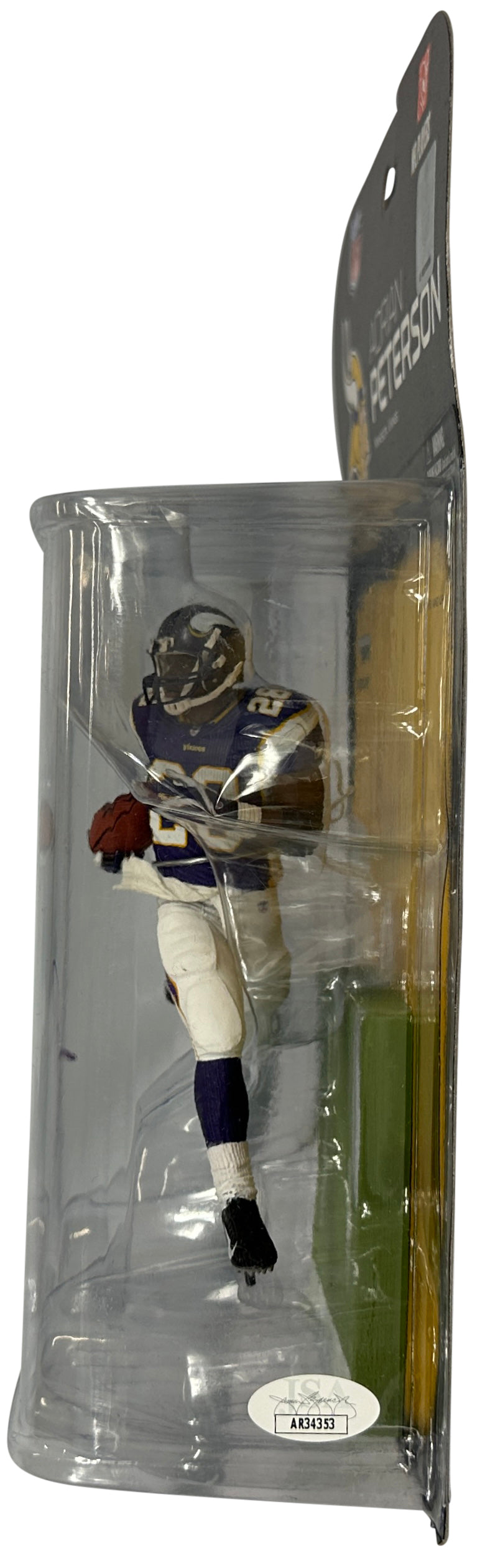 Adrian Peterson autographed signed figure NFL Minnesota Vikings JSA COA