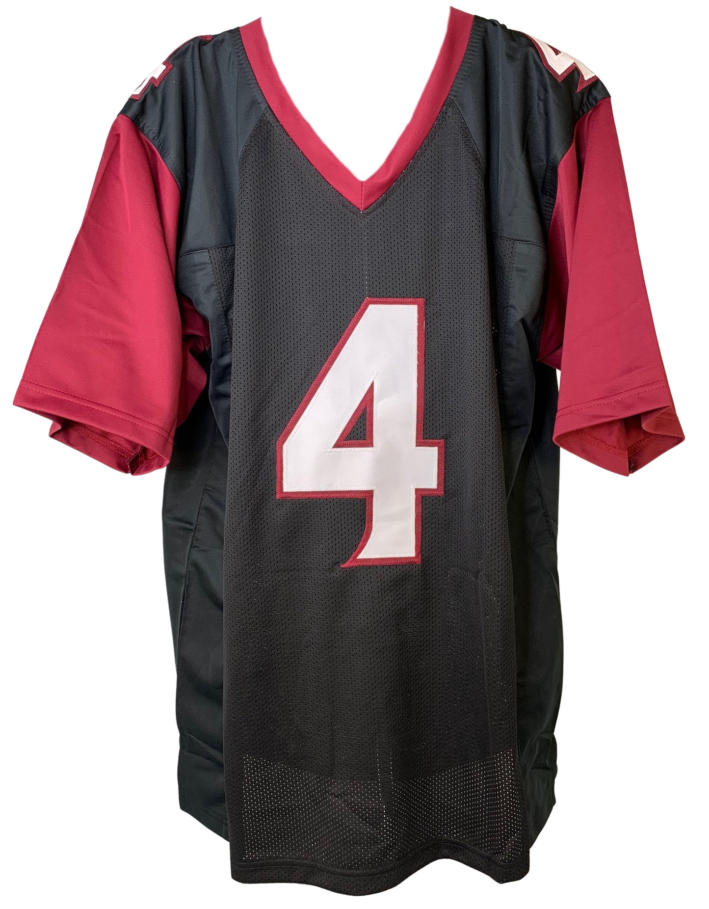 CHRIS THOMPSON SIGNED CUSTOM BLACK COLLEGE STYLE AUTOGRAPHED JERSEY PSA COA