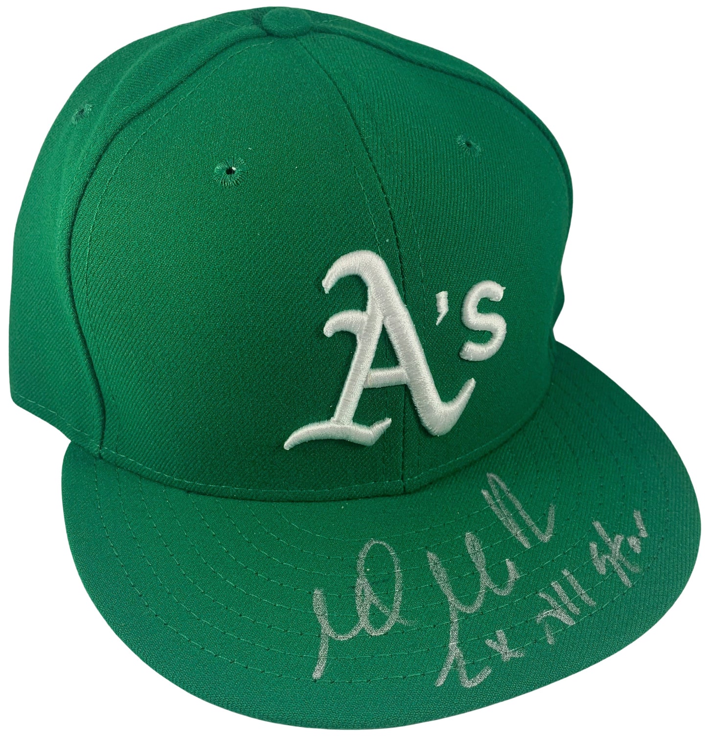 Mark Mulder autographed signed inscribed New Era Hat MLB Oakland Athletics PSA