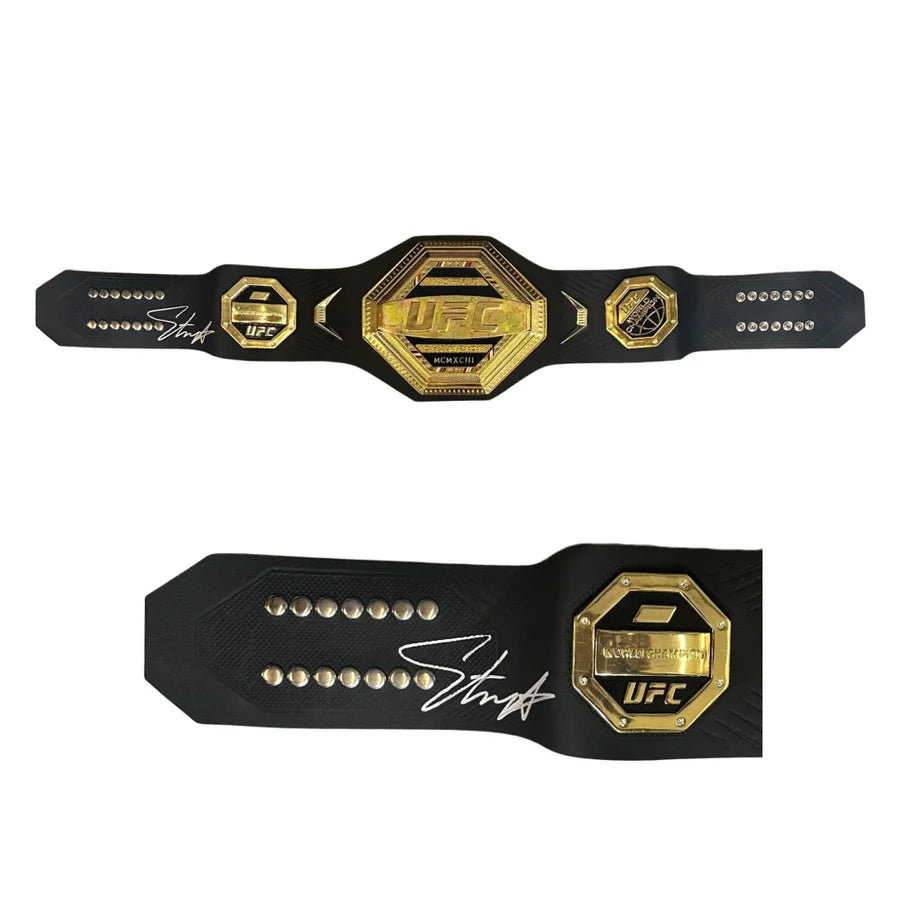 Israel Adesanya Signed UFC Belt - JSA