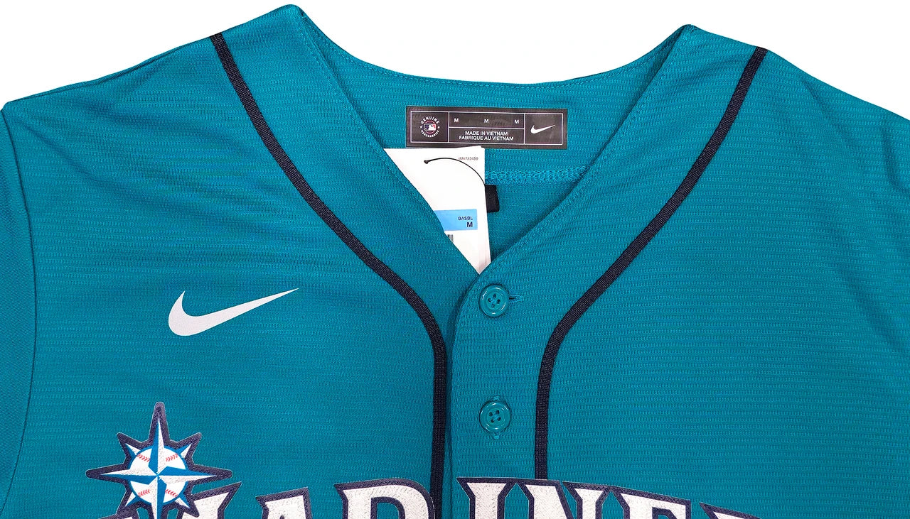 Ken Griffey Jr. Signed Nike Seattle Mariners Jersey -Beckett