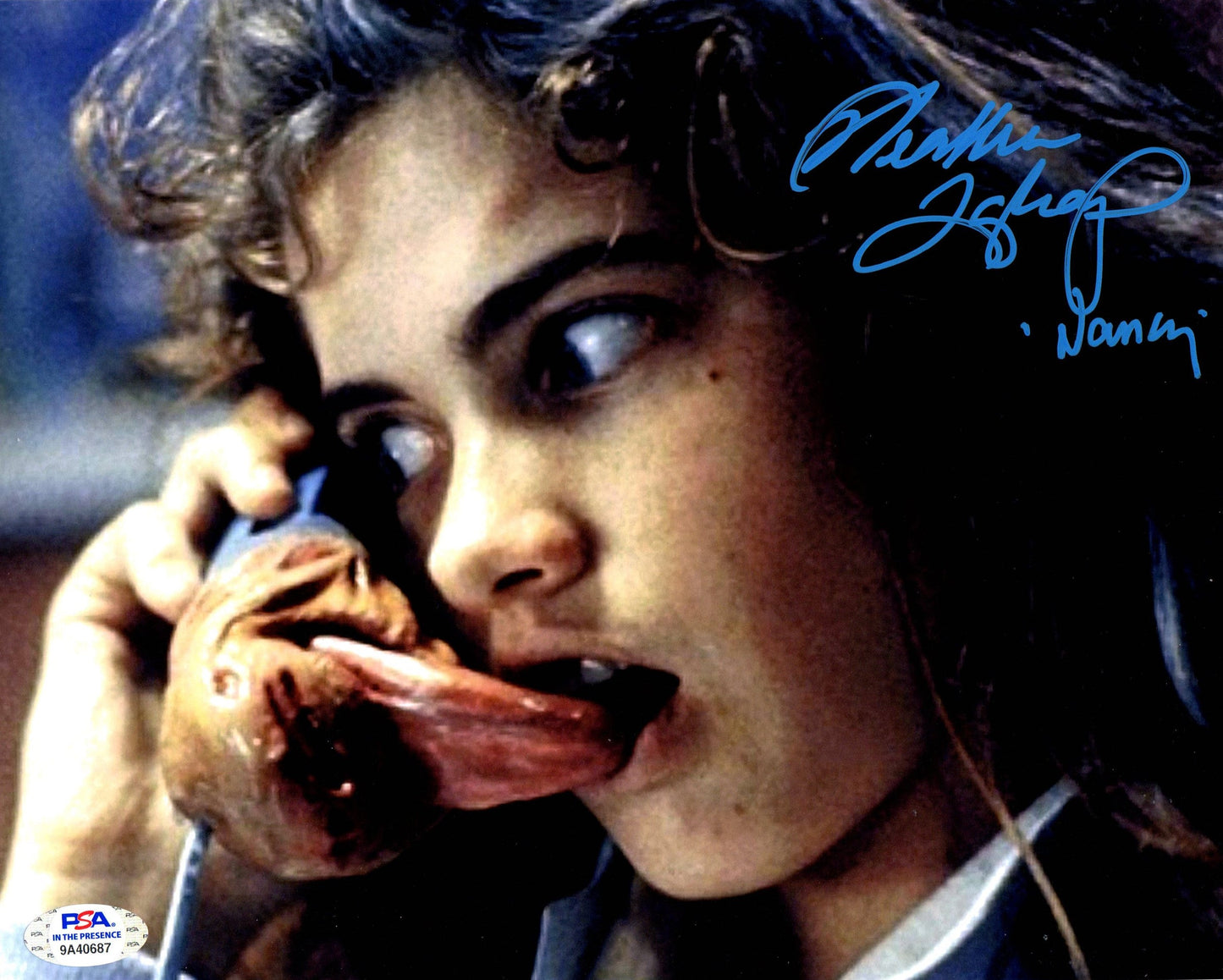 Heather Langenkamp autograph signed inscribed 8x10 photo Nightmare on Elm St PSA