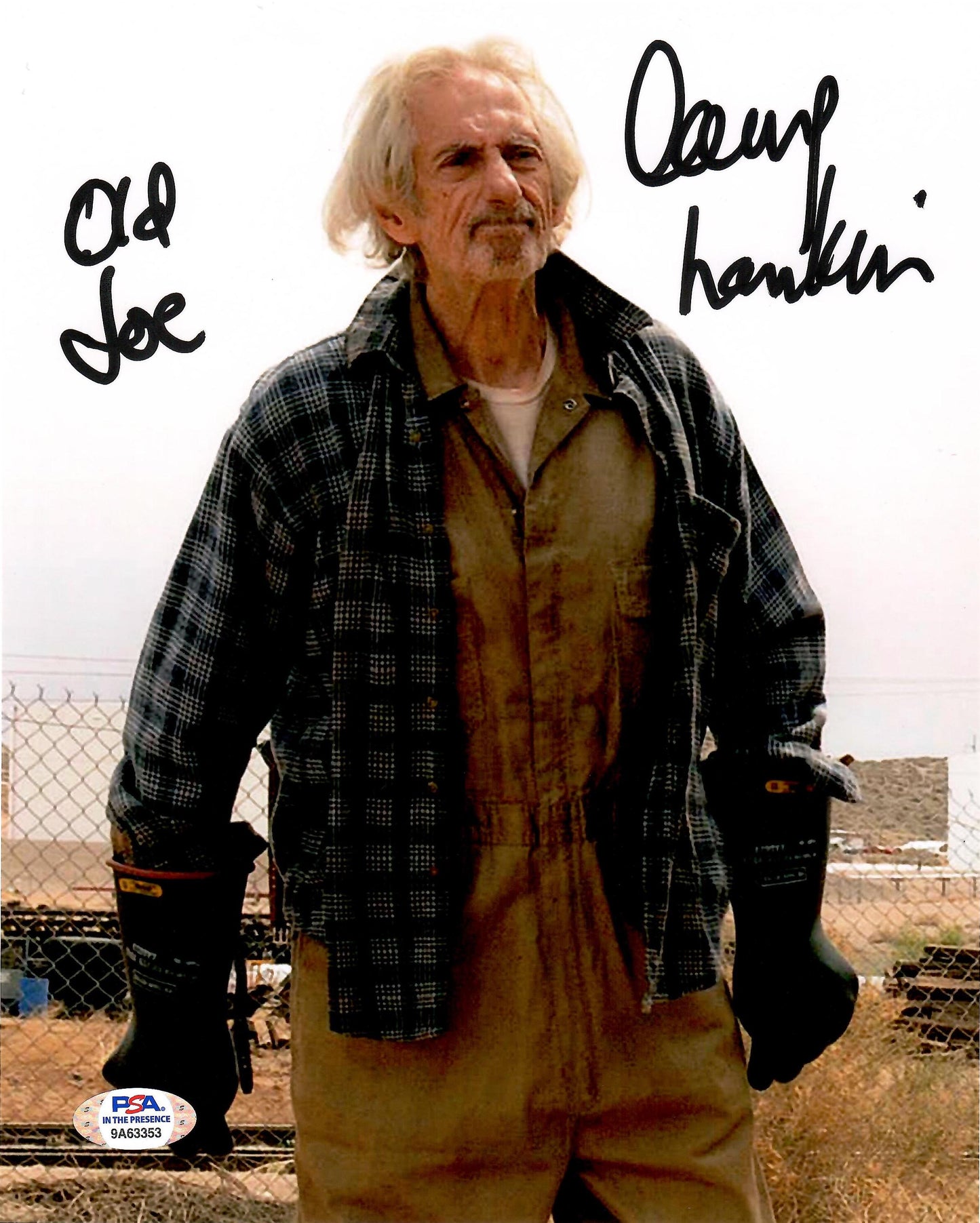 Larry Hankin autographed signed inscribed 8x10 photo PSA Breaking Bad Old Joe