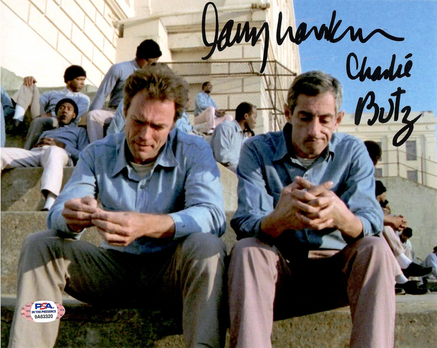 Larry Hankin autographed signed inscribed 8x10 photo PSA Escape From Alcatraz