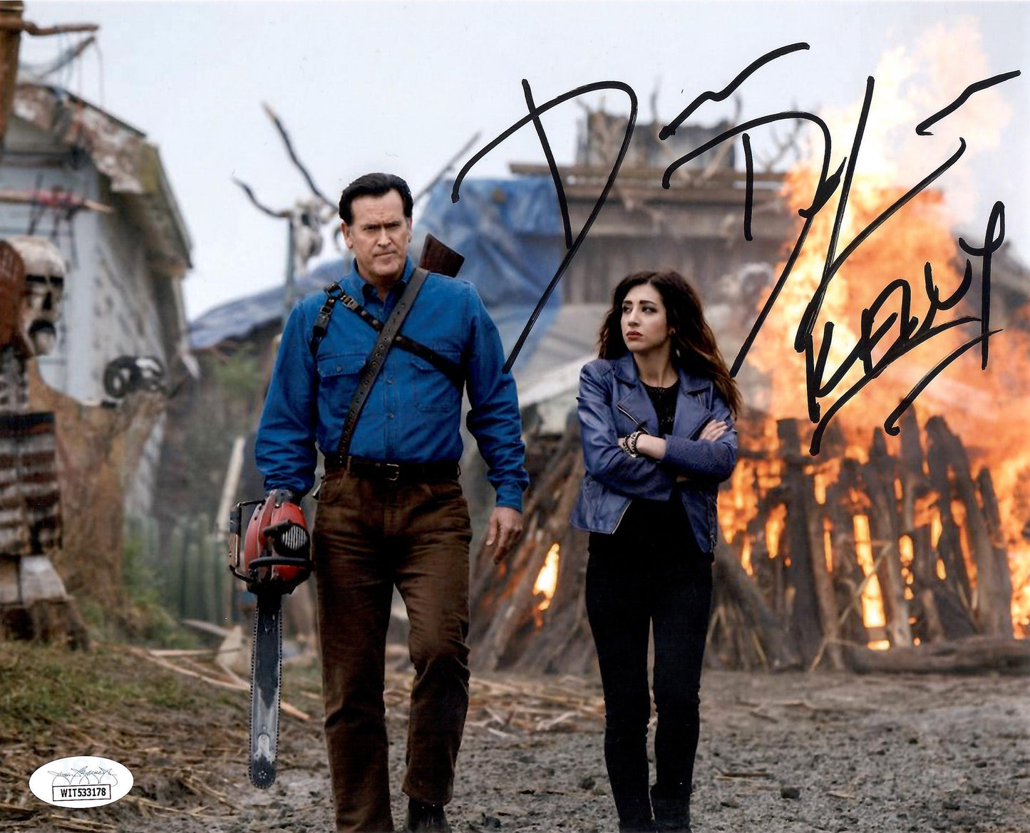Dana DeLorenzo autographed signed inscribed 8x10 photo JSA COA Ash vs Evil Dead Kelly