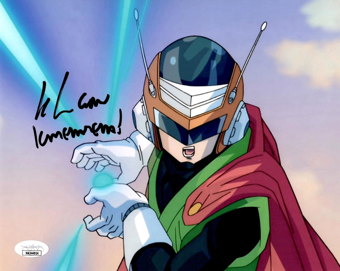 Kyle Hebert autographed inscribed 8x10 photo Dragon Ball Z JSA COA Gohan Bleach