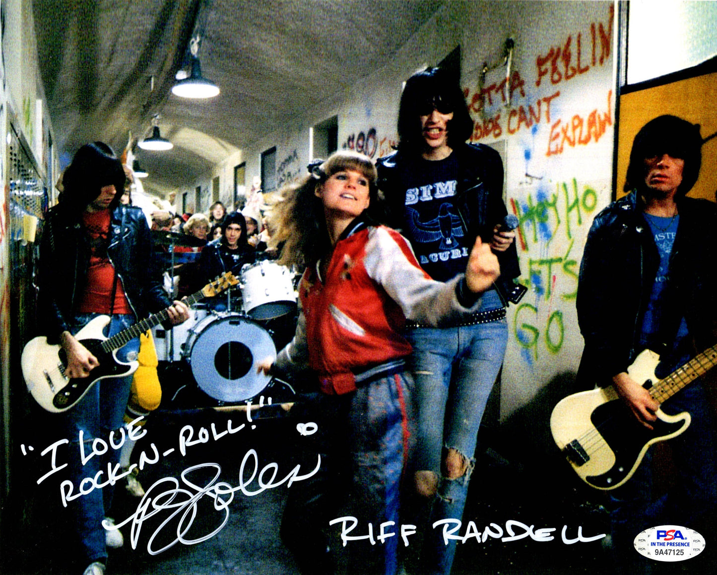 PJ Soles autographed signed inscribed 8x10 photo Rock 'N' Roll High School PSA Ramones