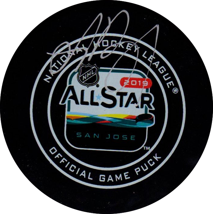 Andrei Vasilevskiy autographed signed All Star puck NHL Tampa Bay Lightning PSA
