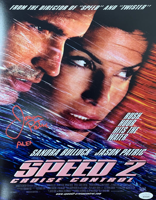 Jason Patric autographed signed Inscribed 11x14 photo JSA COA Speed 2 Alex