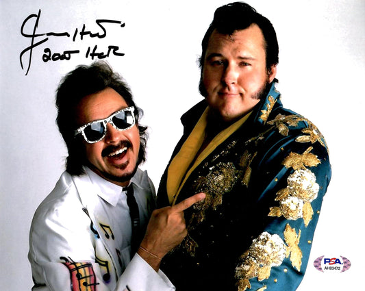Jimmy Hart autographed signed inscribed 8x10 photo WWE PSA Mouth of the South