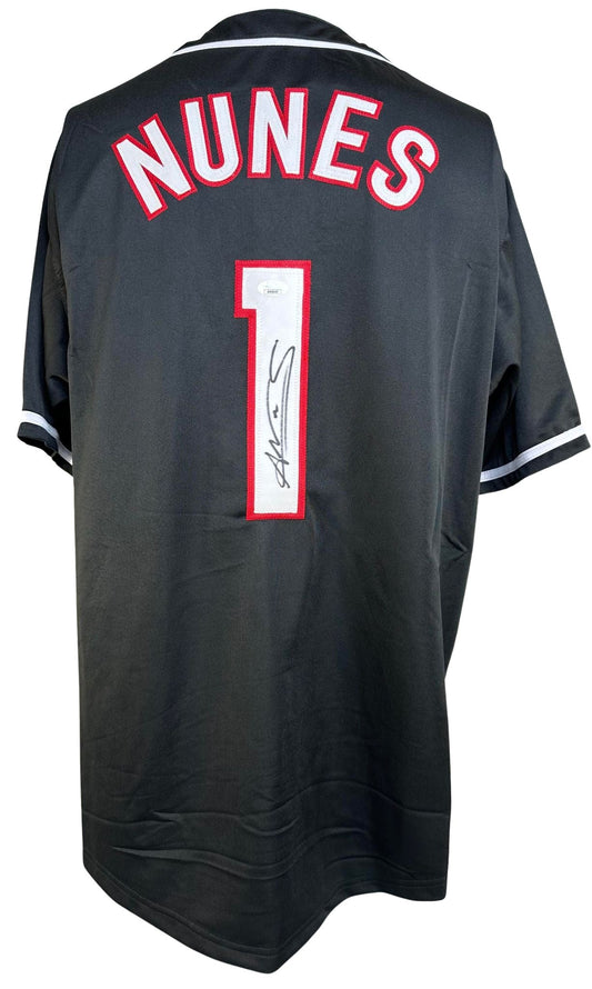 Amanda Nunes autographed signed jersey UFC JSA COA Valentina Shevchenko