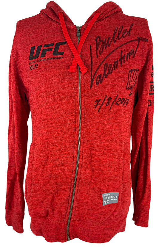 Valentina Shevchenko autographed signed jacket UFC Event Worn LOA Alexa Grasso
