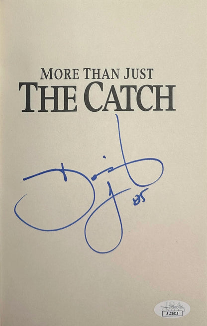 David Tyree autographed book More Than Just The Catch NFL New York Giants JSA