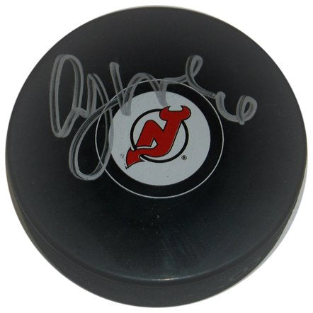 Andy Greene autographed puck NHL NJ Devils