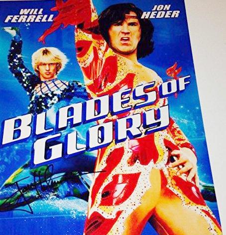 Jon Heder Autographed11x14 "Blades of Glory" Movie Poster