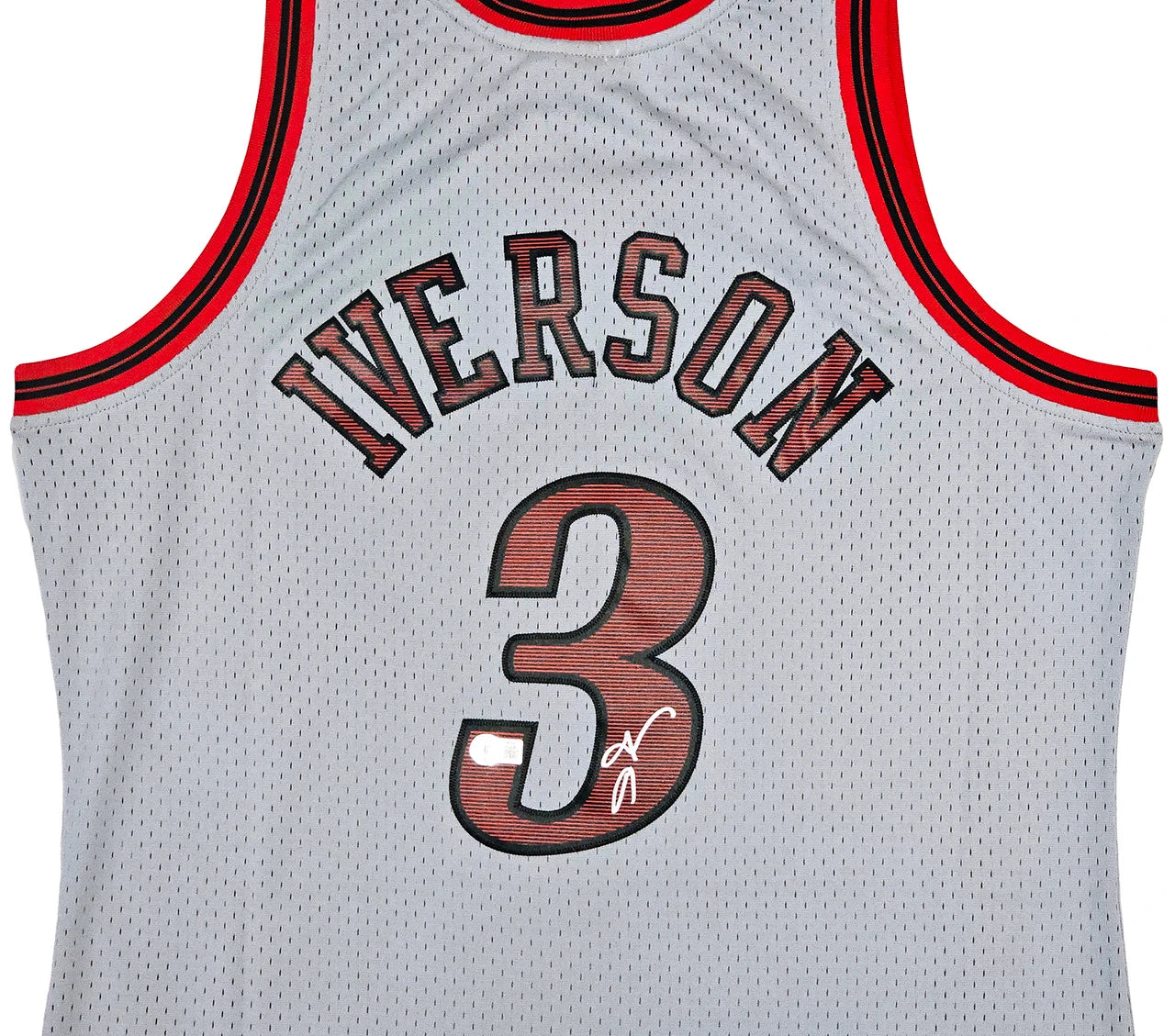Allen Iverson Signed Mitchell & Ness 1997-98 Swingman Philadelphia 76ers Jersey - Beckett