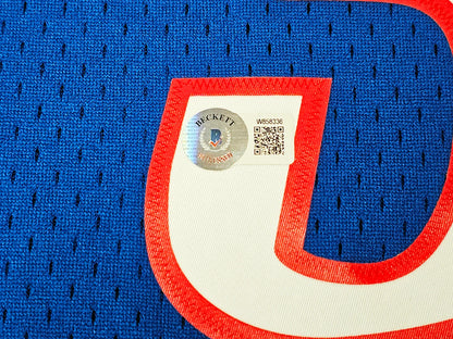 Allen Iverson Autographed Mitchell & Ness 1999-00  Swingman Philadelphia 76ers  Jersey - Beckett