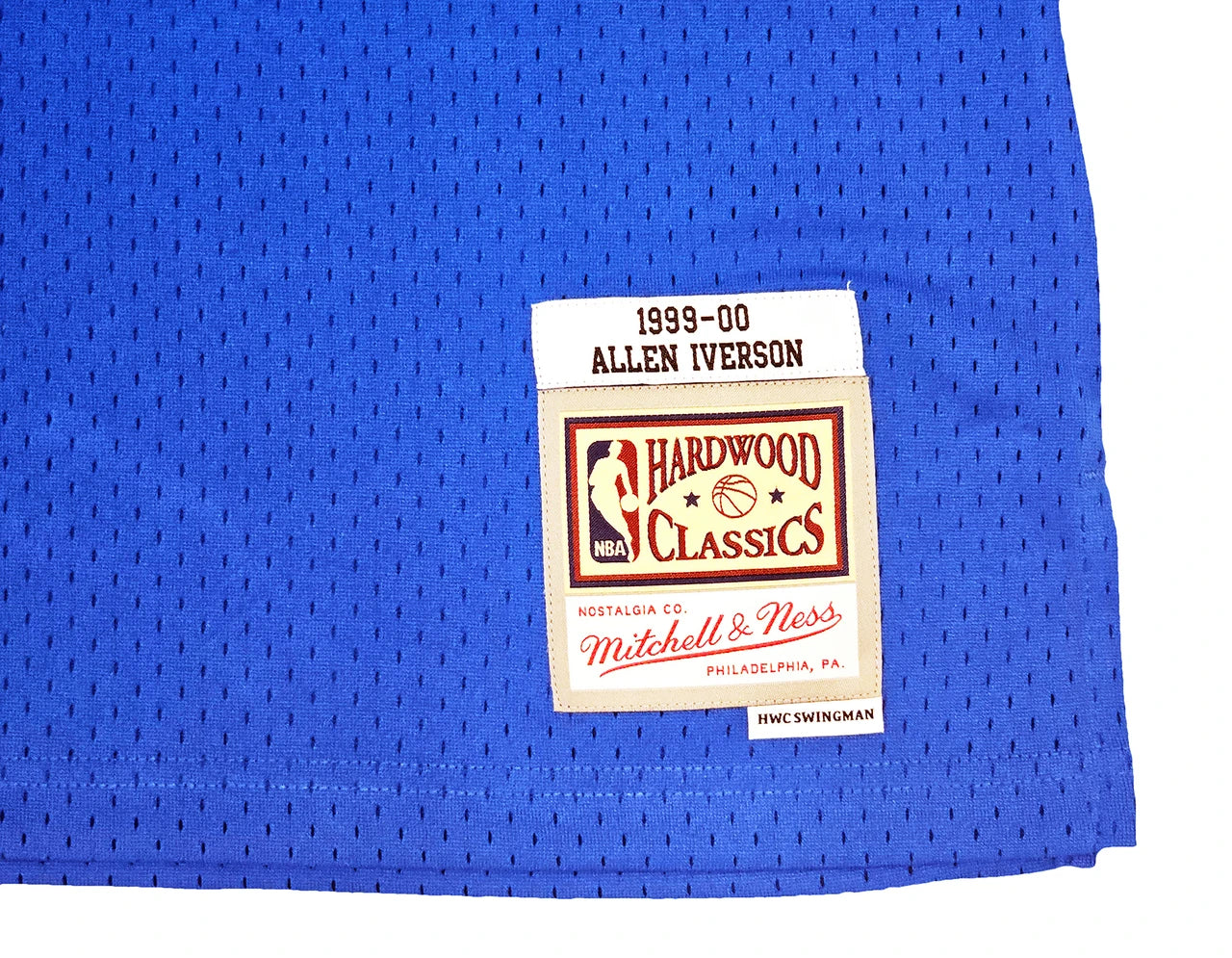 Allen Iverson Autographed Mitchell & Ness 1999-00  Swingman Philadelphia 76ers  Jersey - Beckett
