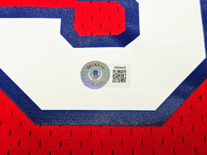 Allen Iverson Signed Mitchell & Ness 2002-03 Swingman Philadelphia 76ers Jersey - Beckett