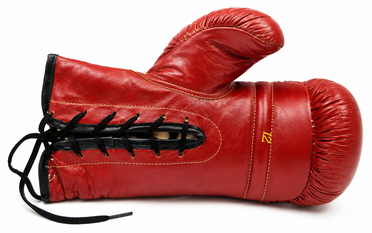 Muhammad Ali Signed Red Everlast Boxing Glove "6-20-87" LH - Beckett