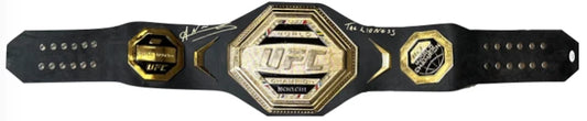 Amanda Nunes Signed Inscribed UFC Belt - JSA
