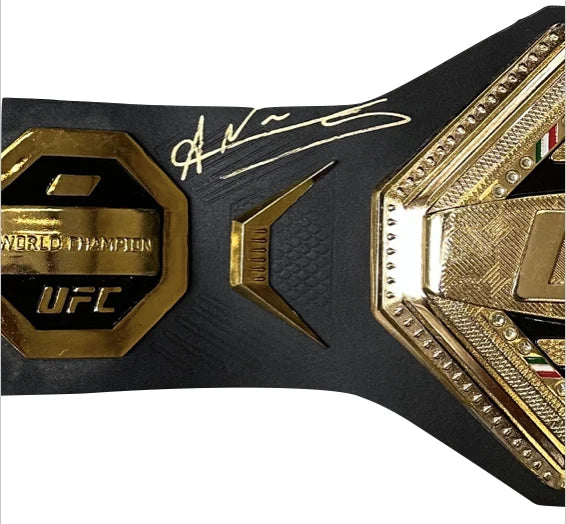 Amanda Nunes Signed Inscribed UFC Belt - JSA