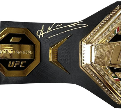 Amanda Nunes Signed Inscribed UFC Belt - JSA