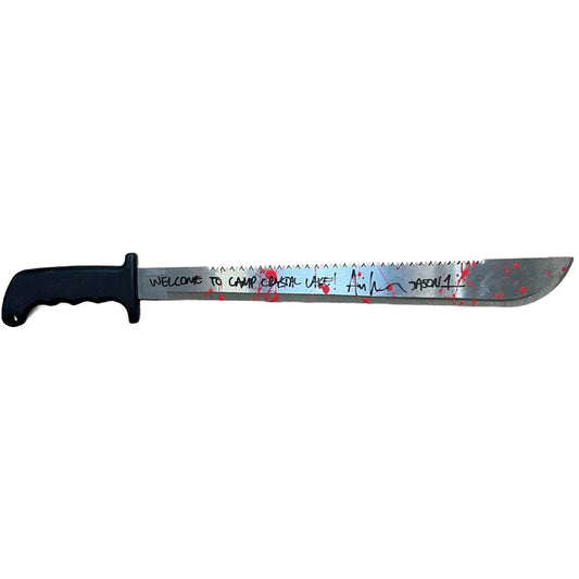Ari Lehman Signed Inscribed Friday the 13th  Machete  - JSA