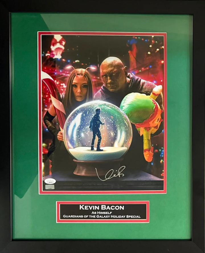 Kevin Bacon Signed Framed 11x14 Guardians of the Galaxy Photo - JSA