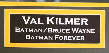 Val Kilmer Signed Framed 16x20 Batman Forever Photo - JSA
