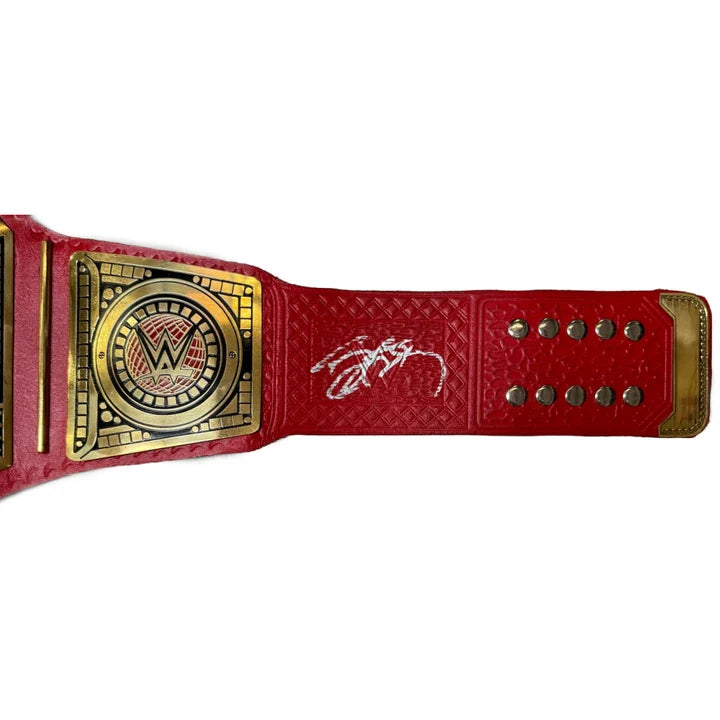 Bill Goldberg Signed Replica Championship Belt - JSA