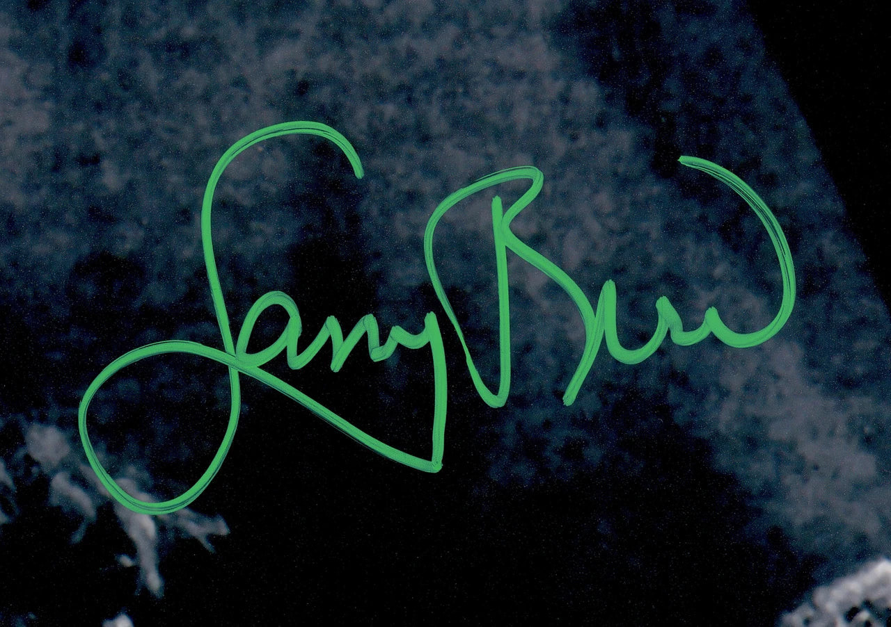 Larry Bird Signed 16x20 Photo Boston Celtics With Red Auerbach - JSA
