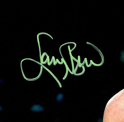 Larry Bird & Magic Johnson Signed Framed 16x20 Photo - Beckett