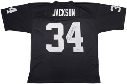 Bo Jackson Signed Mitchell & Ness 1988 Throwback  Oakland Raiders Jersey - Beckett