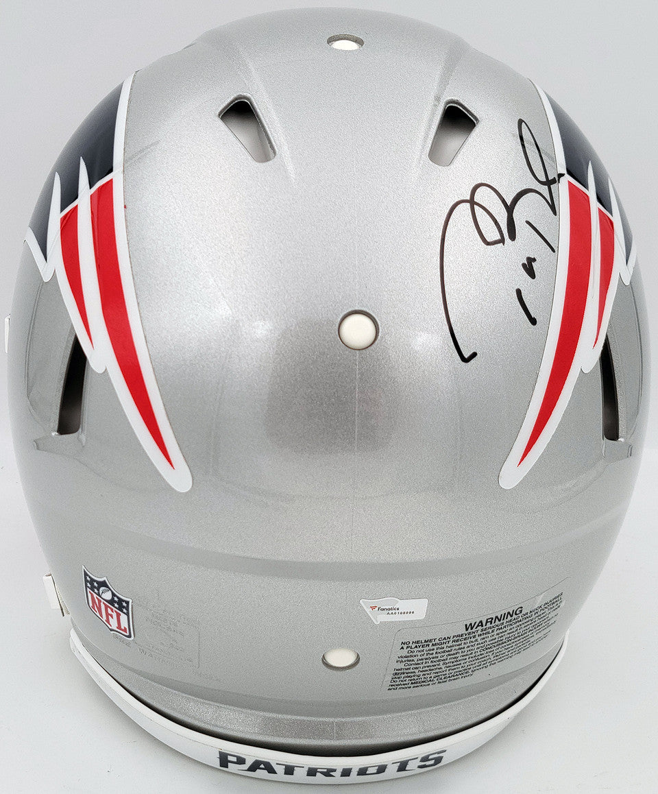 Tom Brady Signed Patriots Full SIze Helmet - Fanatics Authenticated