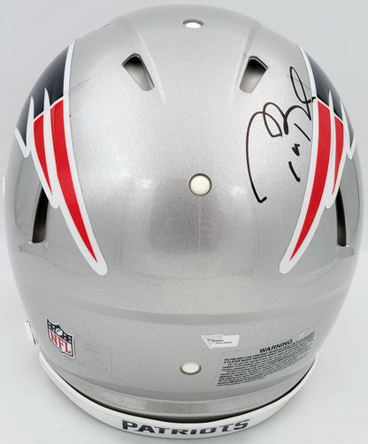 Tom Brady Signed Patriots Full SIze Helmet - Fanatics Authenticated