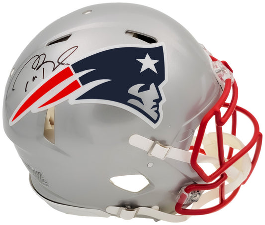 Tom Brady Signed Patriots Full SIze Helmet - Fanatics Authenticated