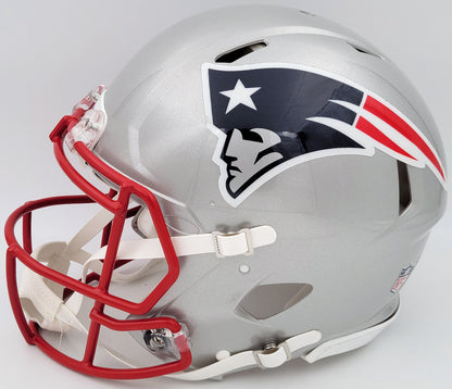 Tom Brady Signed Patriots Full SIze Helmet - Fanatics Authenticated