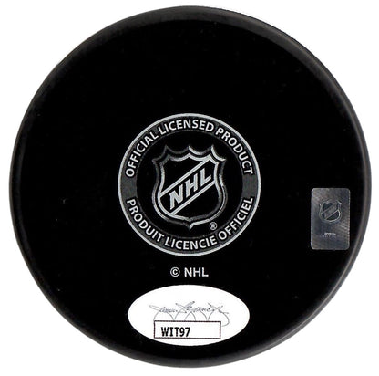 Erik Cernak autograph signed inscribed Stanley Cup Puck Tampa Bay Lightning JSA