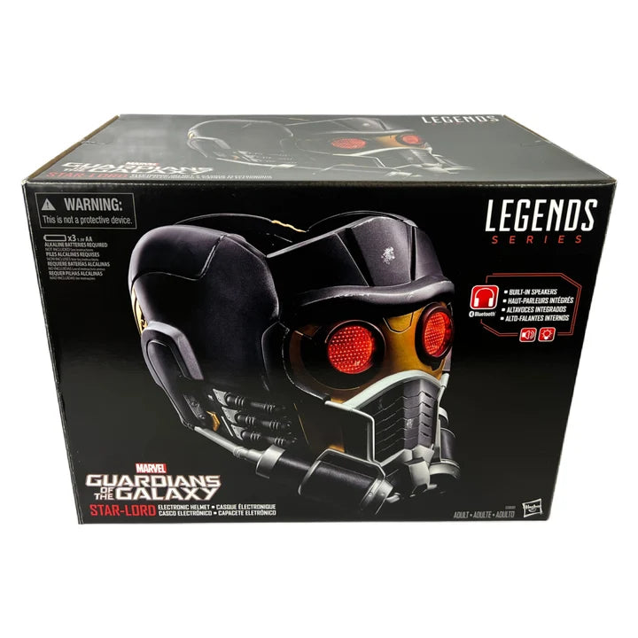 Samuel L Jackson, Paul Rudd Cast Signed Starlord Mask - JSA