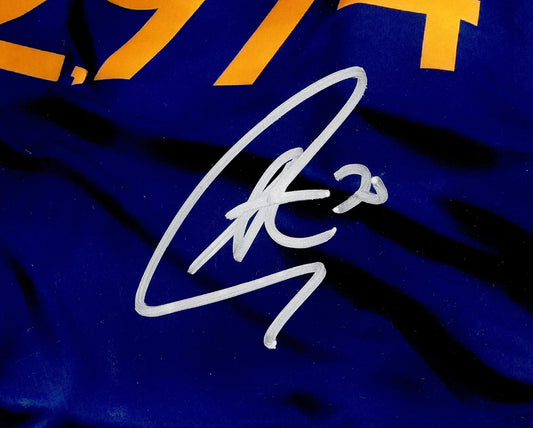 Stephen Curry Signed All-Time 3-Point Leader 16x20 Photo — JSA Authenticated