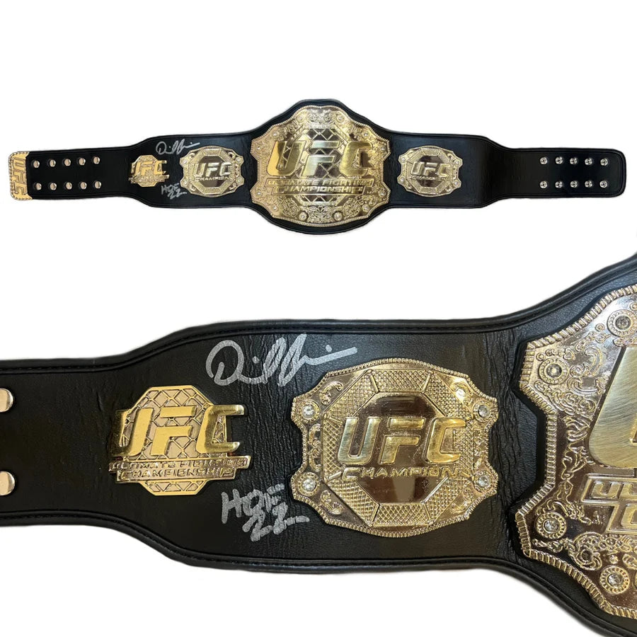 Daniel Cormier Signed Inscribed UFC Belt - JSA