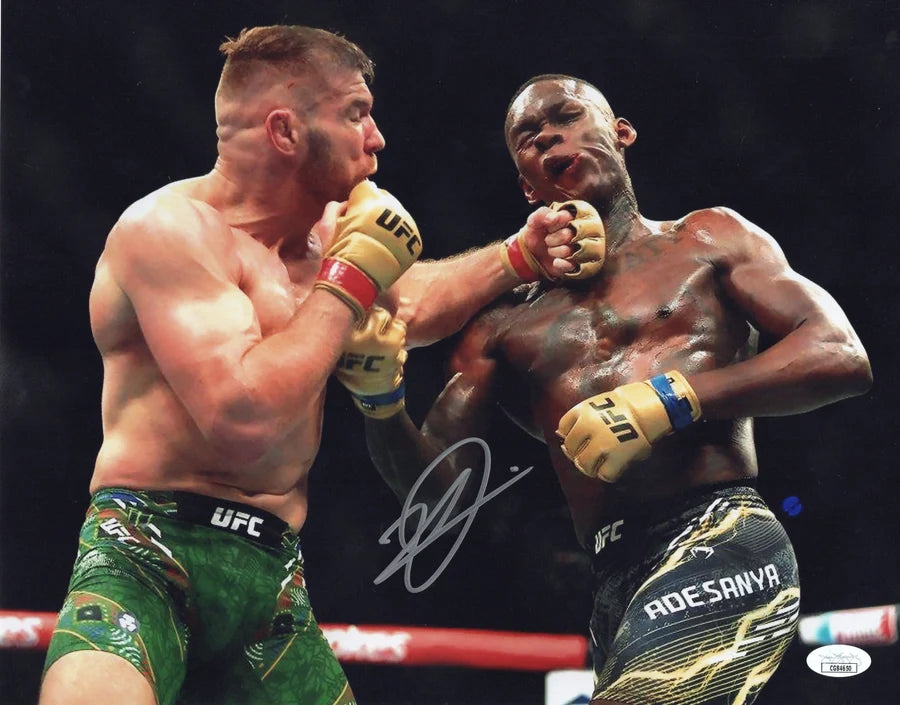Dricus Du Plessis Signed 11x14 UFC Photo - JSA