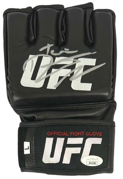 Dustin Poirier Signed Inscribed Authentic UFC Glove - JSA