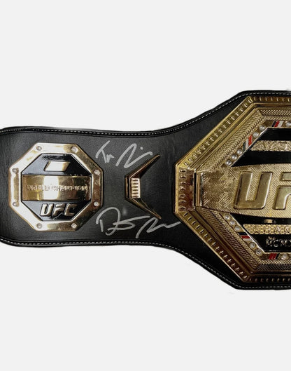 Dustin Poirier Signed Inscribed UFC Belt - JSA