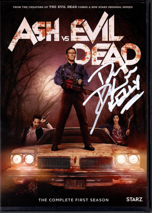 Dana DeLorenzo autographed signed inscribed DVD cover Ash vs Evil Dead JSA COA