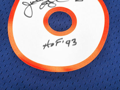 Julius "Dr. J" Erving Signed Mitchell & Ness Hardwood Classics HWC Swingman 1976-77 Philadelphia 76ers  Jersey "HOF 93" - Beckett